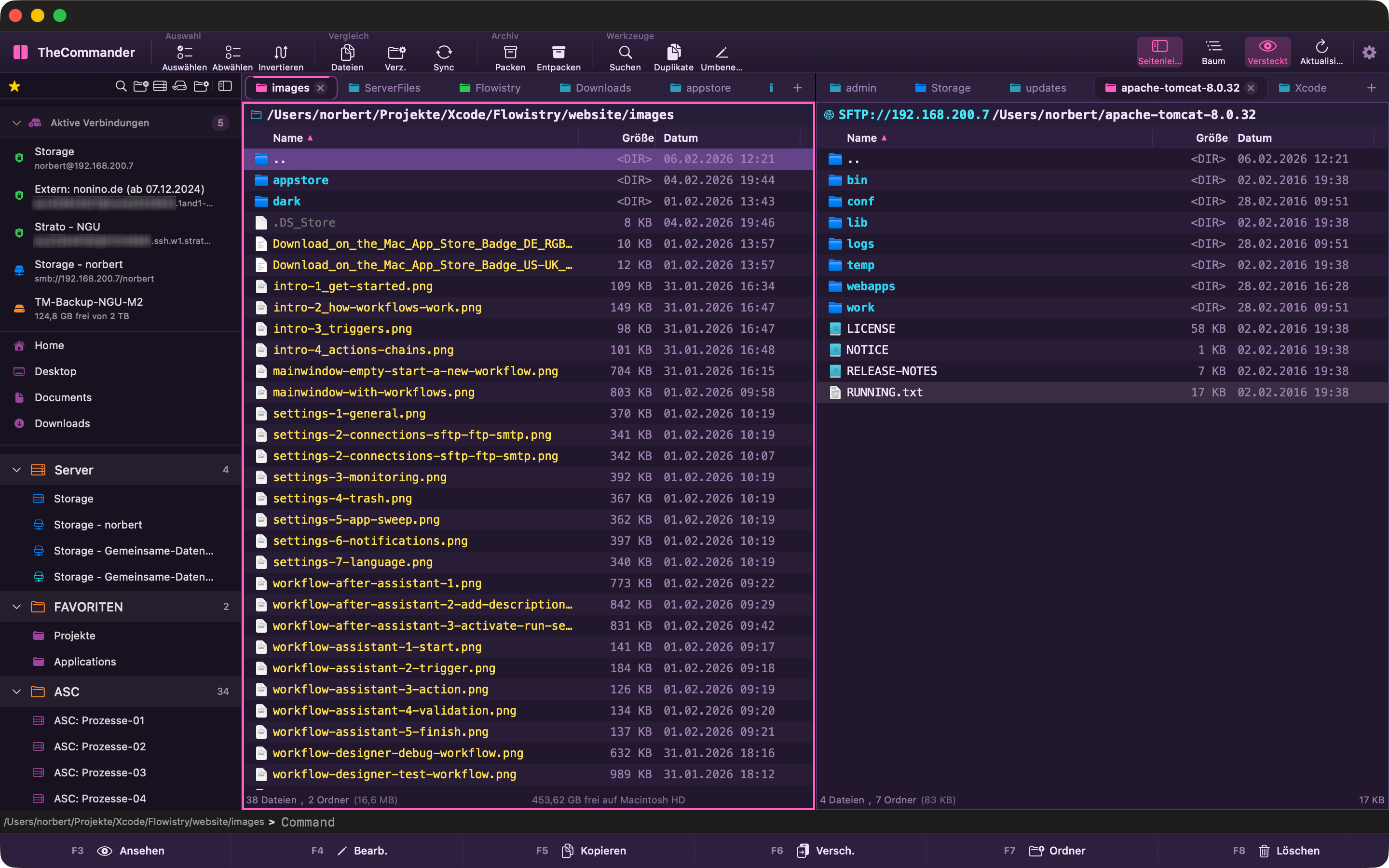 TheCommander with Synthwave Theme
